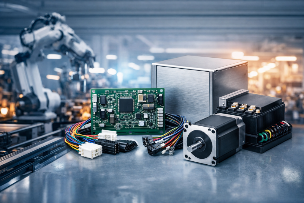 モータ・基板・ハーネス加工・筐体のセイデン